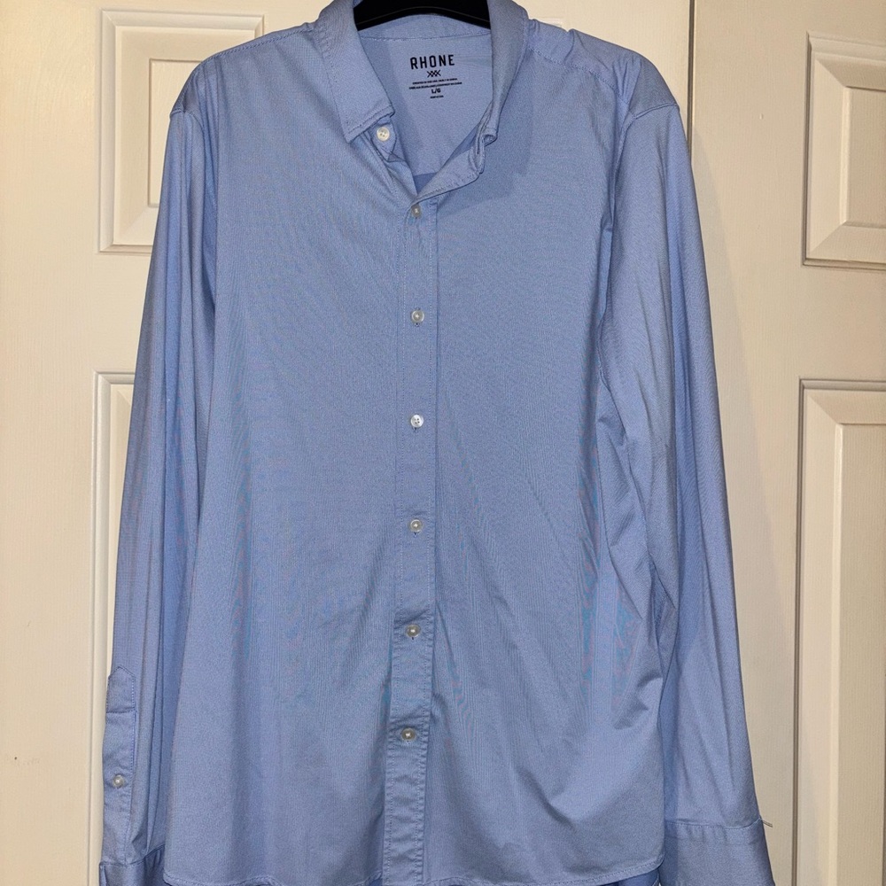 Rhone Men's Blue Shirt